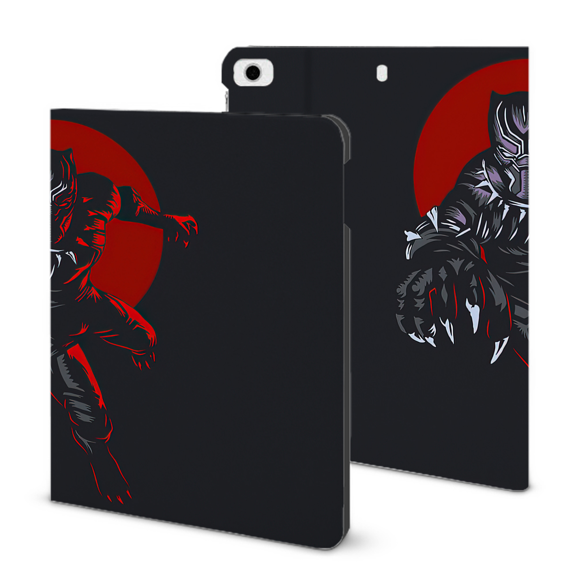 （画像用） アベンジャーズ The Avengers IPad ケース ブック型 PUレザー TPU 耐衝撃 軽量 薄型 ペン収納なし 全面保護 IPad 各モデル対応